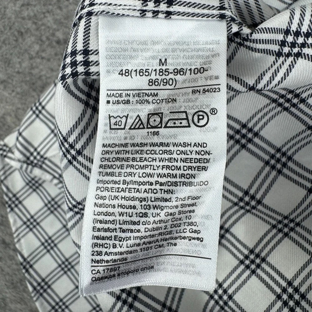 Banana Republic Slim Fit Button Up Shirt Long Sleeve Cotton Mens Medium M